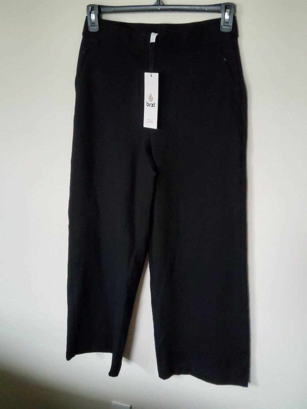 BRXL Black Athleisure Wide Leg pants size L